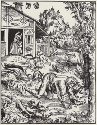 Lucas Cranach d. Ältere: Werwolf