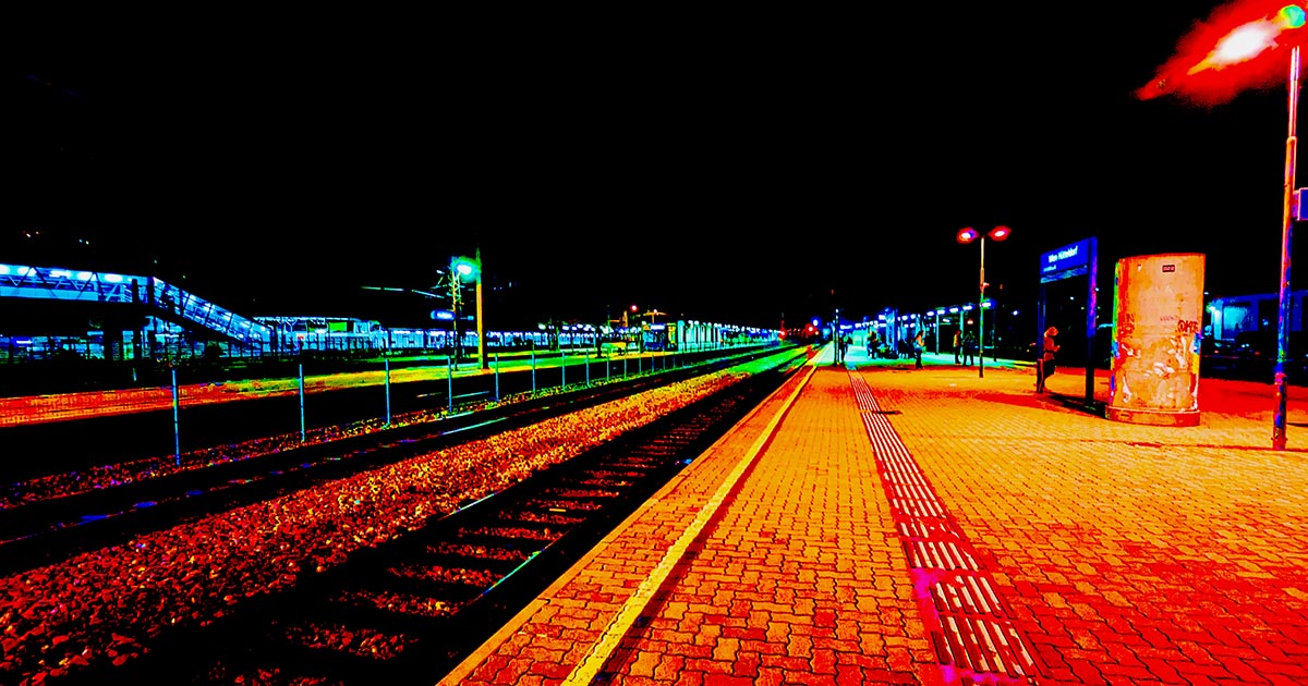 Eigenes Foto - Bahnhof Hütteldorf; Beitrag: Wahlen